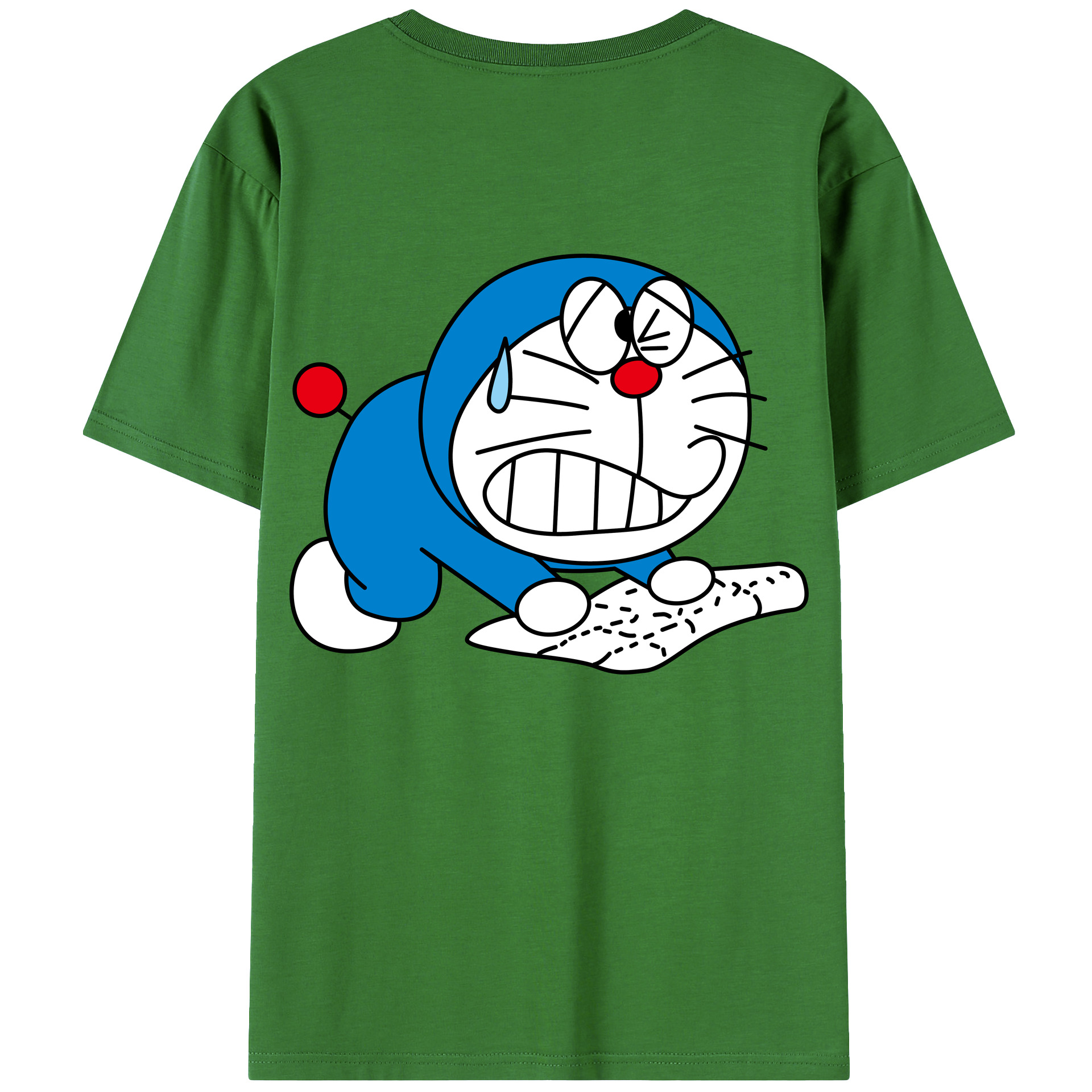 （画像用） ドラえもん Doraemon レディース半袖Tシャツ(バックプリント)